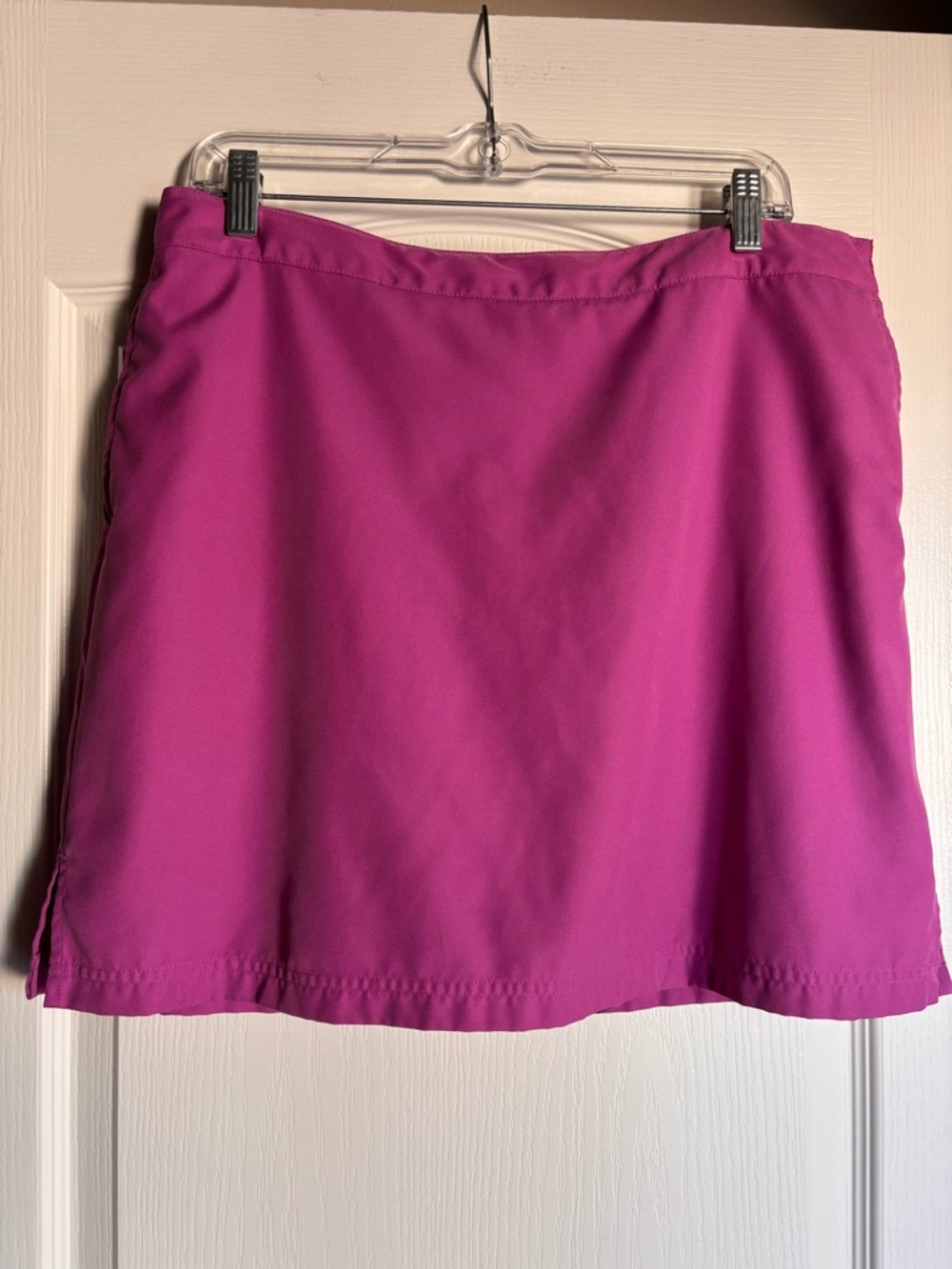 PLAY DRY by Greg Norman skort skirt shorts golf pickleball women’s size 12 pink